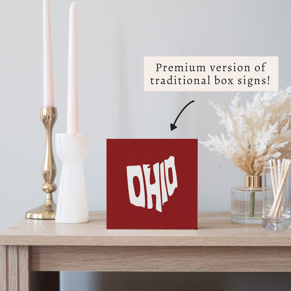 Ohio Block Sign