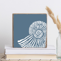 Shell Block Sign