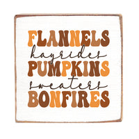 Fall Essentials Block Sign