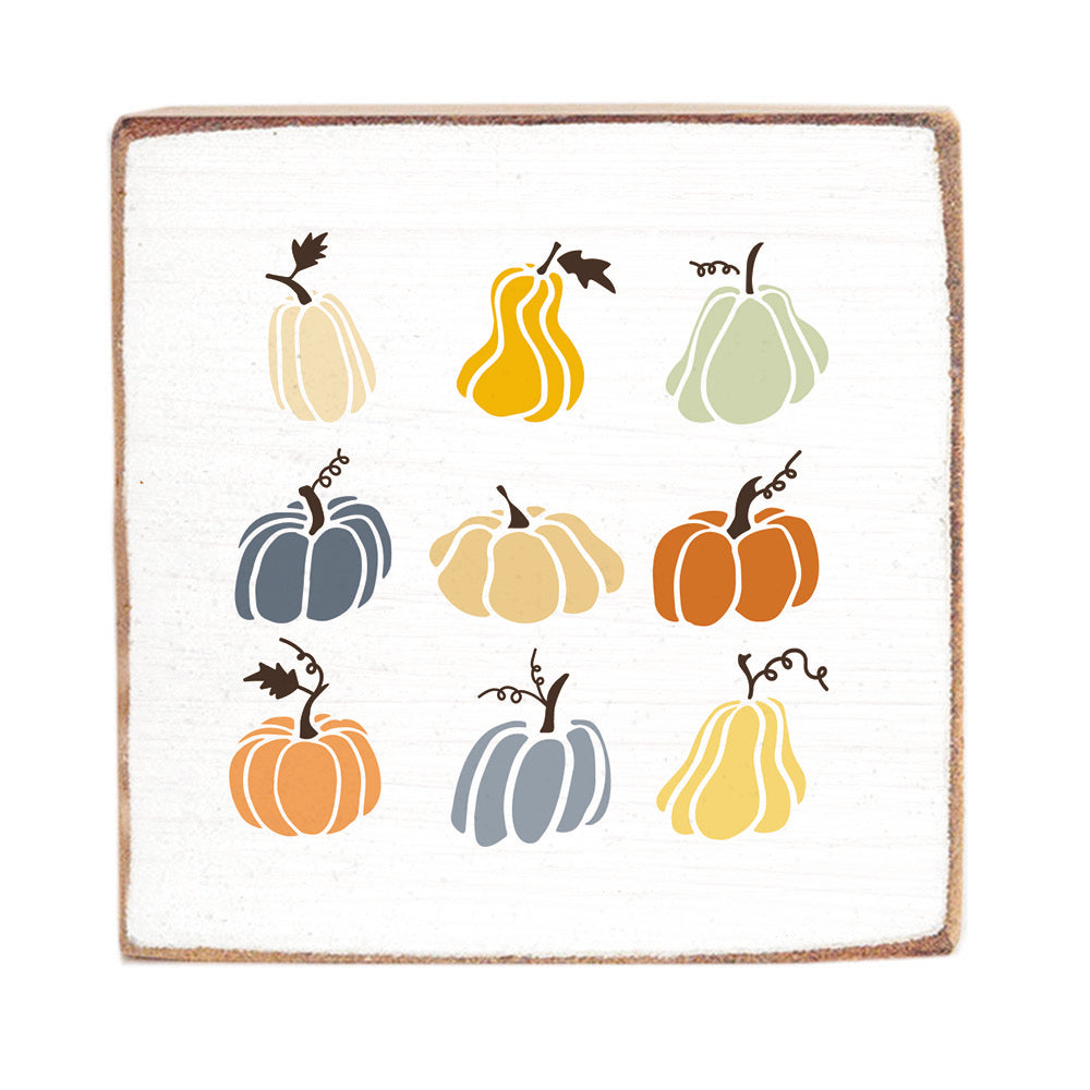 Pumpkin Patch Block Sign