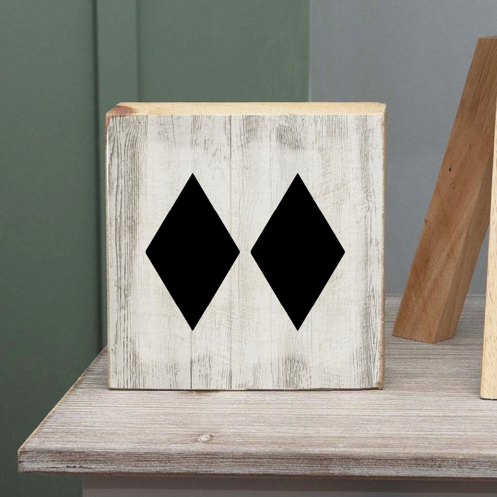 Expert Only Trail Decorative Wooden Block