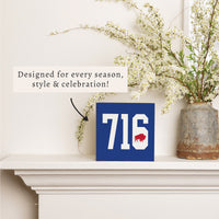 716 Buffalo Block Sign