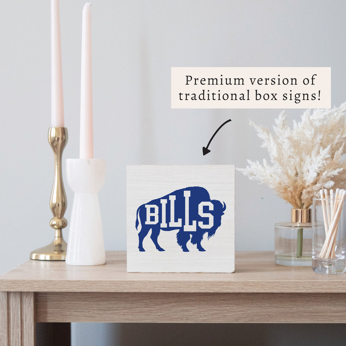 Bills In Buffalo Block Sign