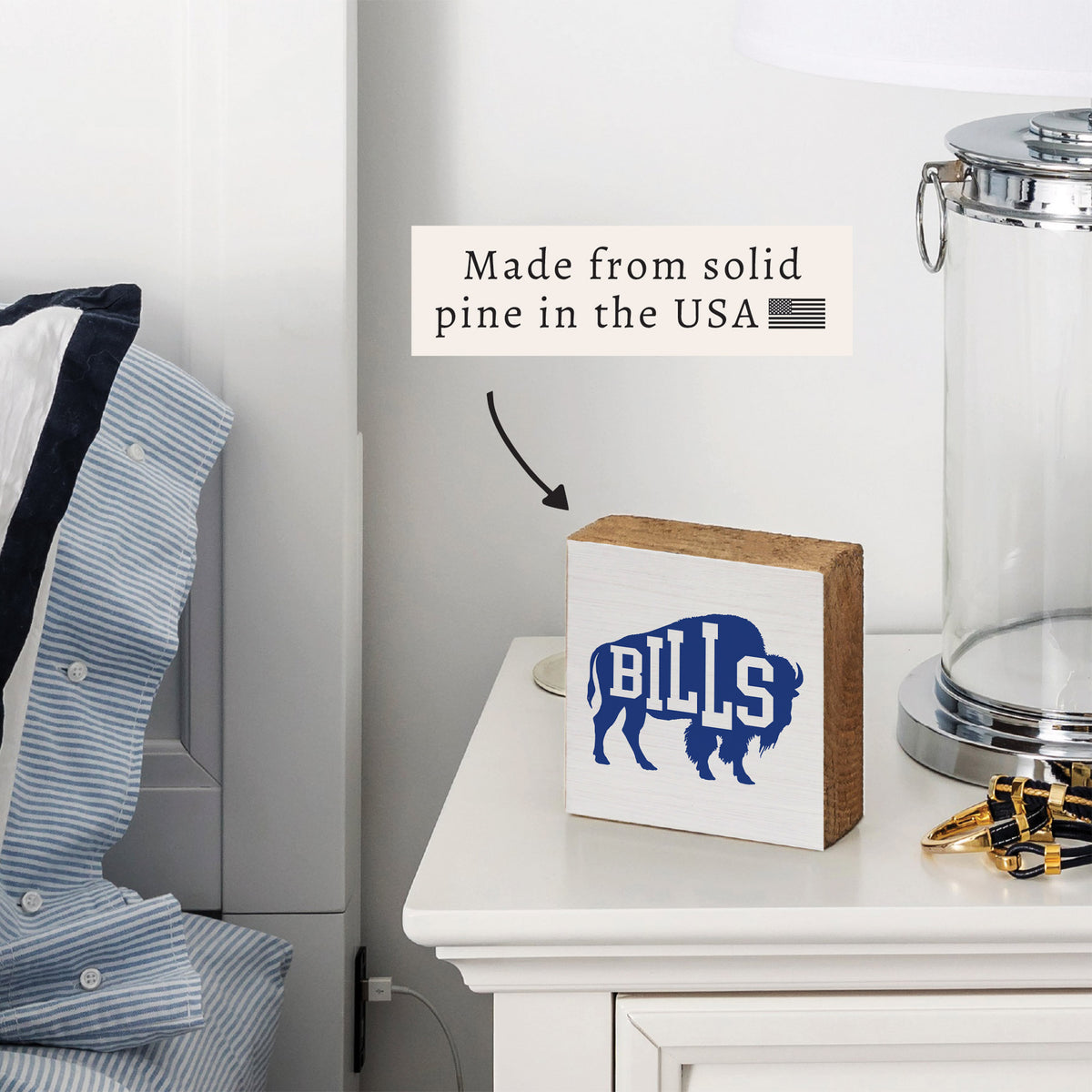 Bills In Buffalo Block Sign