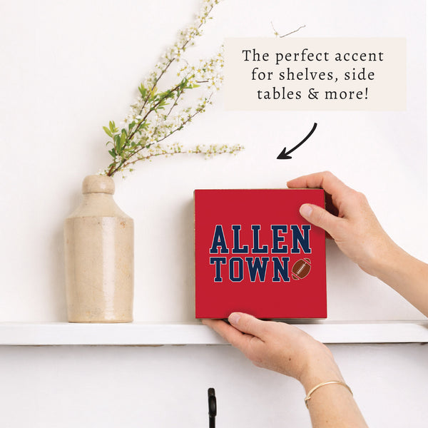 Buffalo Allen Town Block Sign