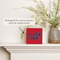 Buffalo Allen Town Block Sign