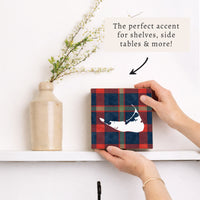 Holiday State Personalized Block Sign