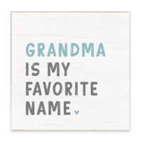 Favorite Name Personalized Block Sign