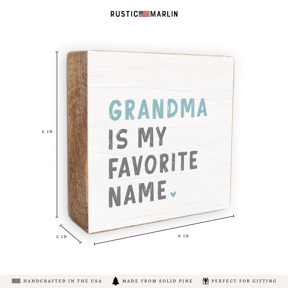 Favorite Name Personalized Block Sign