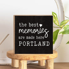 Load image into Gallery viewer, The Best Memories Decorative Wooden Block
