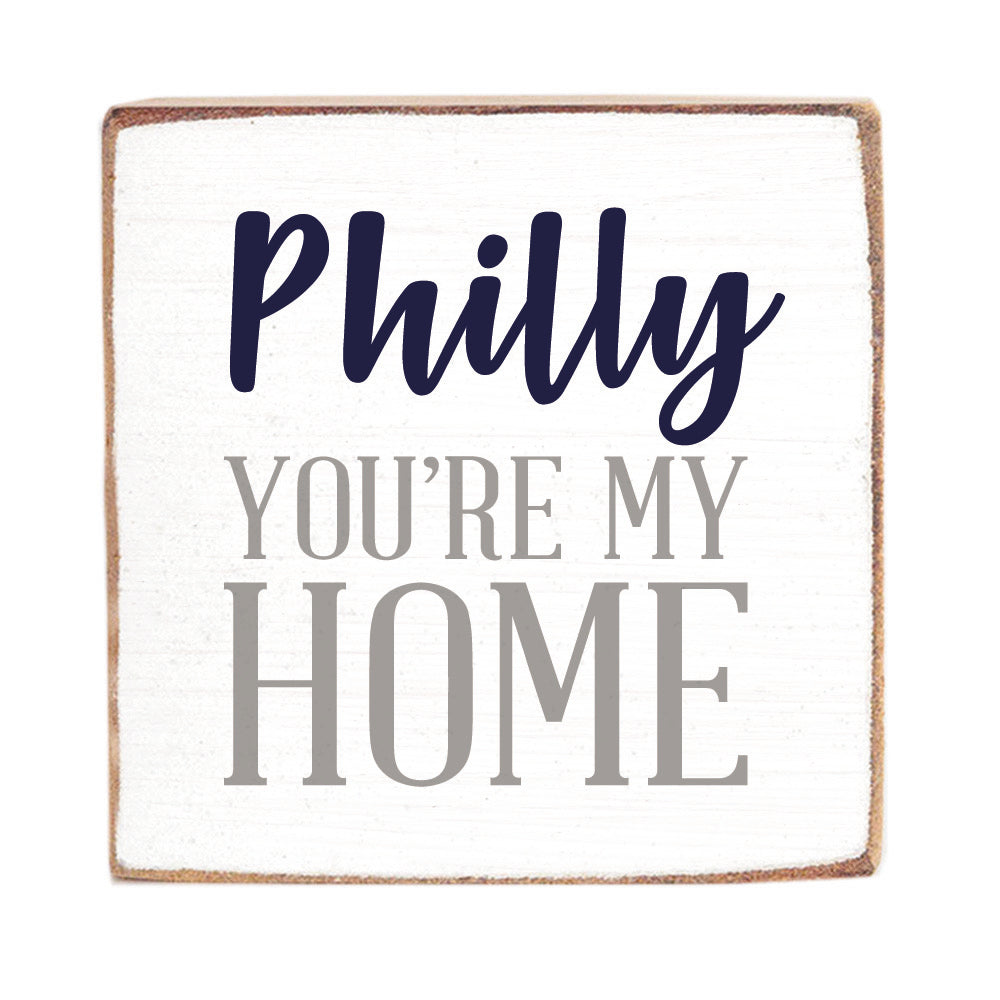 You're My Home Personalized Block Sign