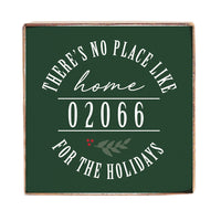 No Place Like Home Personalized Block Sign