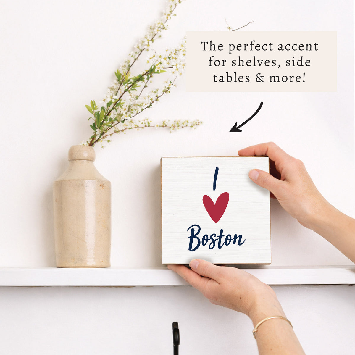 I Love Personalized Block Sign