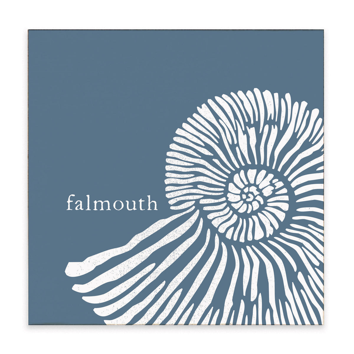Shell Personalized Block Sign