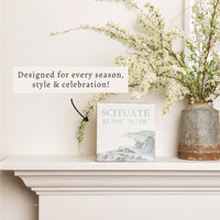 Coastal Wave Personalized Block Sign