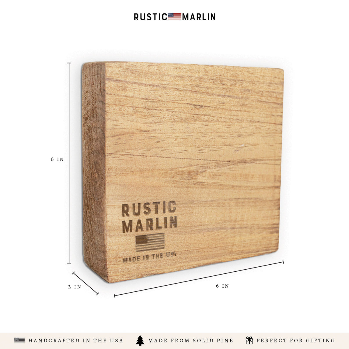 Mountains Deer Personalized Block Sign