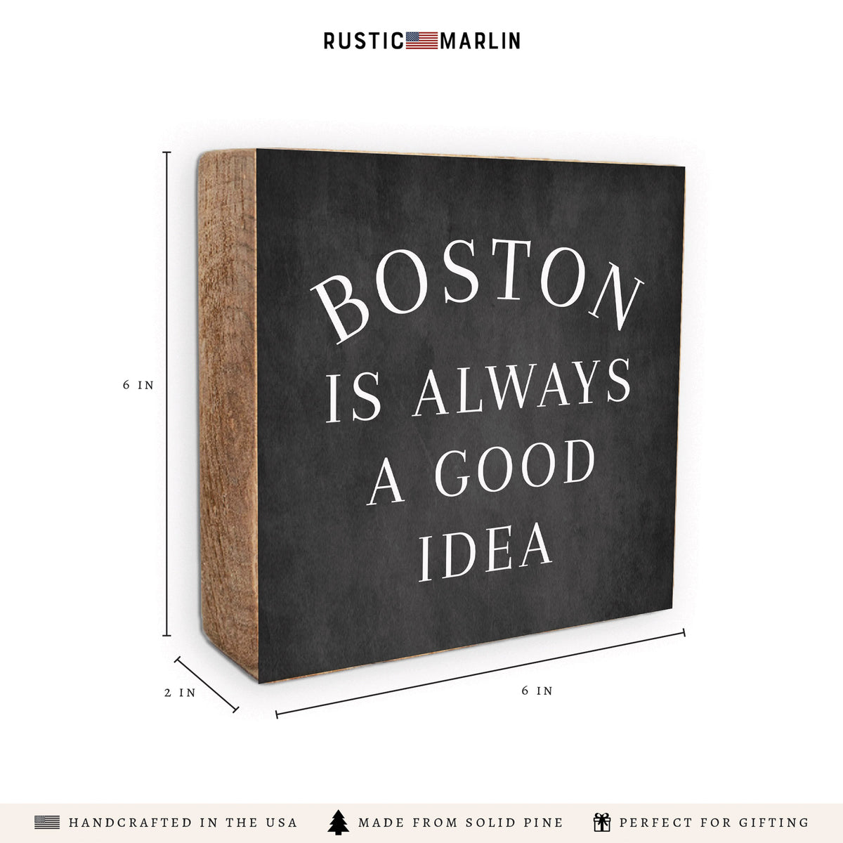 Always A Good Idea Personalized Block Sign