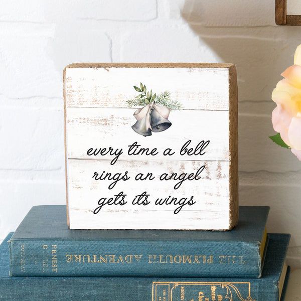 An Angel Gets Its Wings Block Sign