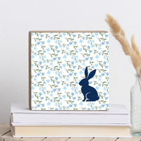 Bluebell Bunny Block Sign