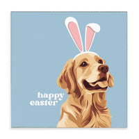 Easter Dog Block Sign