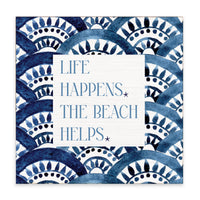 Love You To The Beach Sunset Block Sign