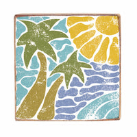 Island Time Block Sign