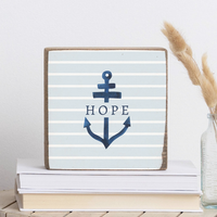 Hope Anchor Block Sign
