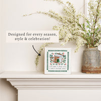 Drink Coffee Watch Christmas Movies Block Sign