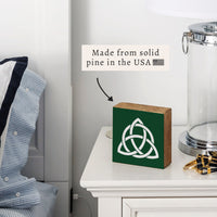 Celtic Knot Block Sign