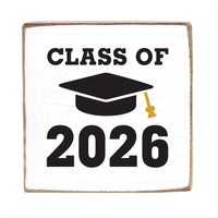 Class Of 2026 Block Sign