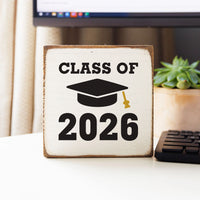 Class Of 2026 Block Sign