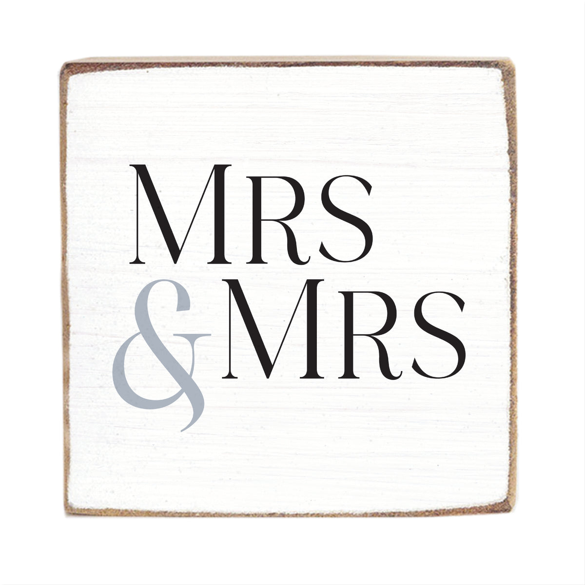 Mrs & Mrs Block Sign
