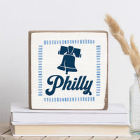 Philly Liberty Bell Block Sign