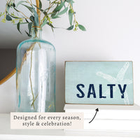 Salty Wood Block