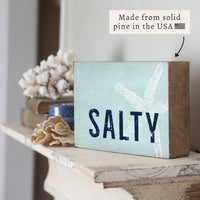 Salty Wood Block
