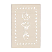 Neutral Shells Block Sign