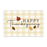 Happy Thanksgiving Block Sign