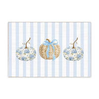 Coastal Pumpkins Block Sign