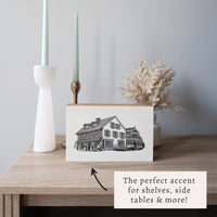 Robertson's Flowers Sketch XL Block Sign