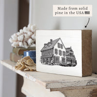 Robertson's Flowers Sketch XL Block Sign