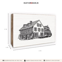 Robertson's Flowers Sketch XL Block Sign
