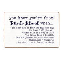 You know you're from Rhode Island Block