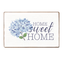 Endless Summer Hydrangea Home Sweet Home XL Block Sign