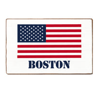 50 Stars Personalized XL Block Sign