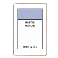 Game Board Tile Blue Personalized Block Sign