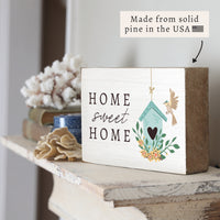 Home Sweet Home Block Sign