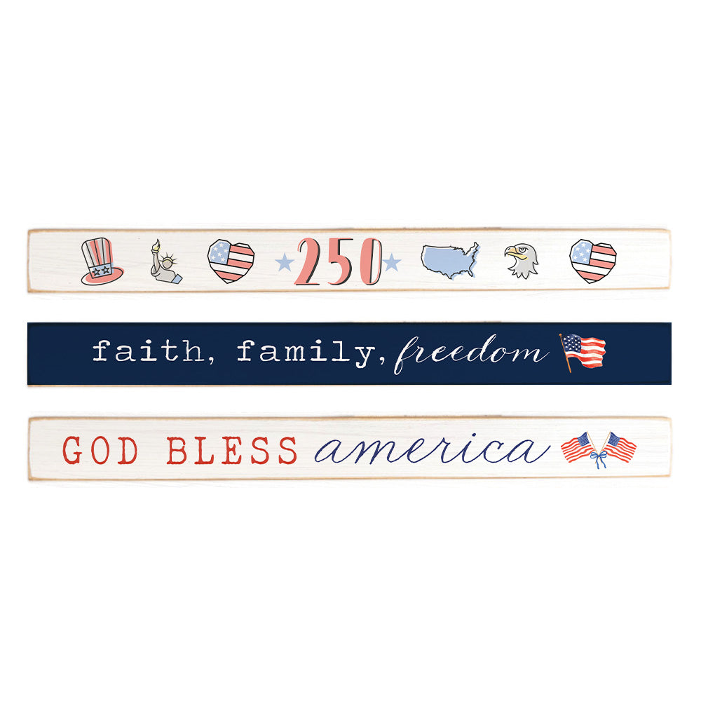 Americana Skinny Sign Bundle