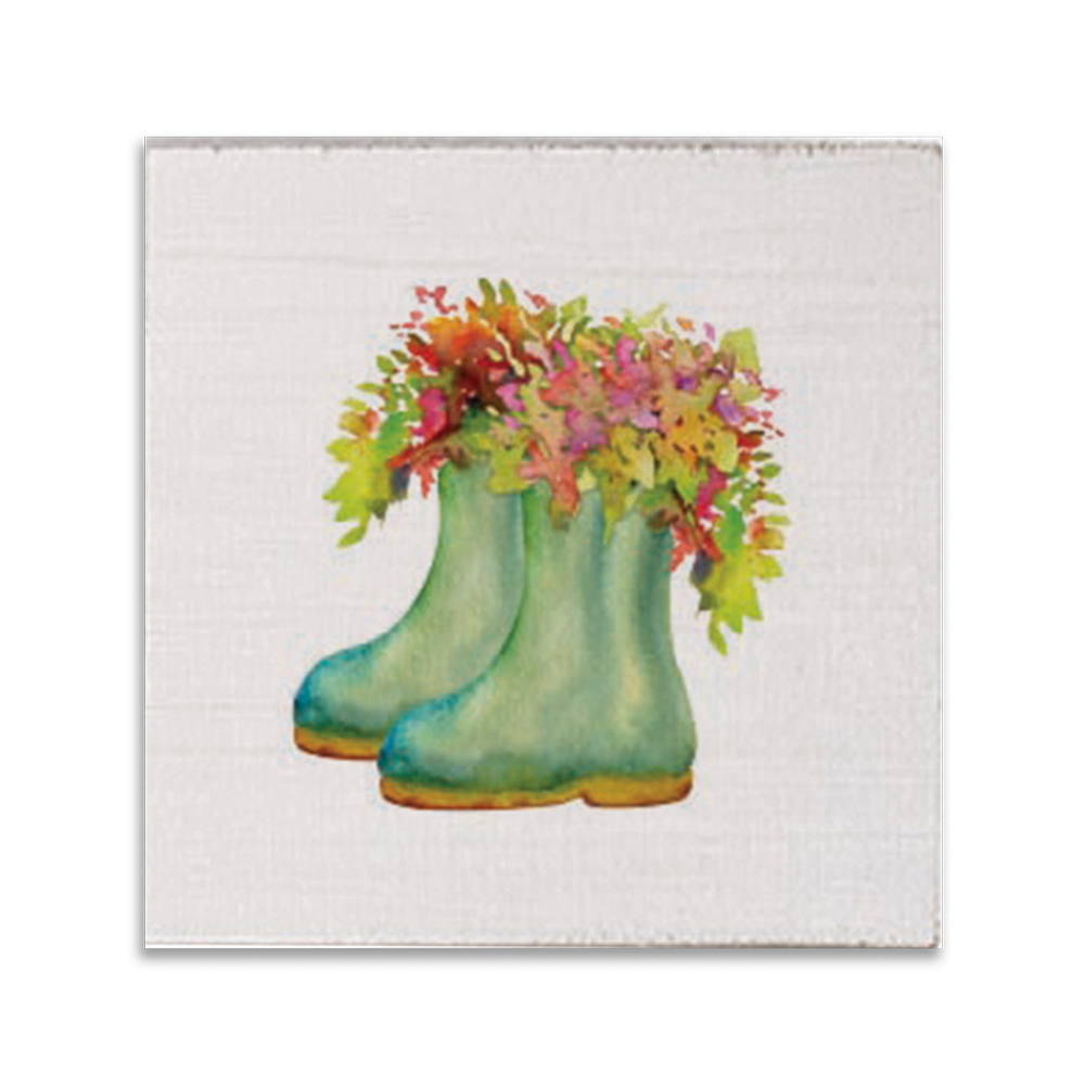 Bloom Boots Coaster