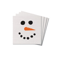 Snowman Face Coaster