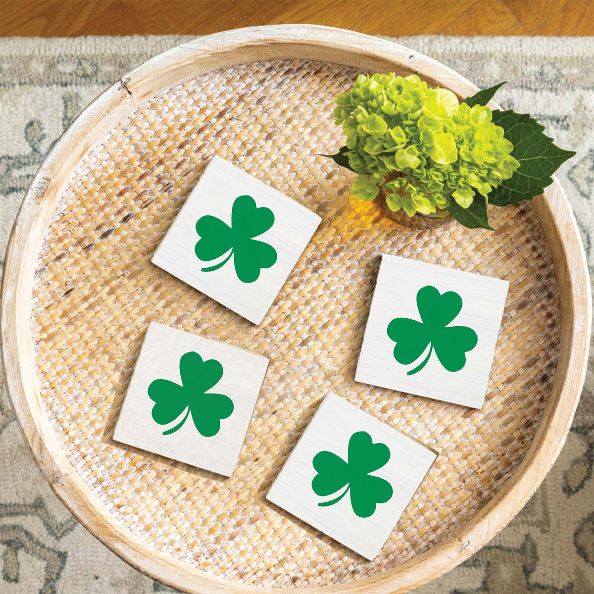 Shamrock Coaster Set